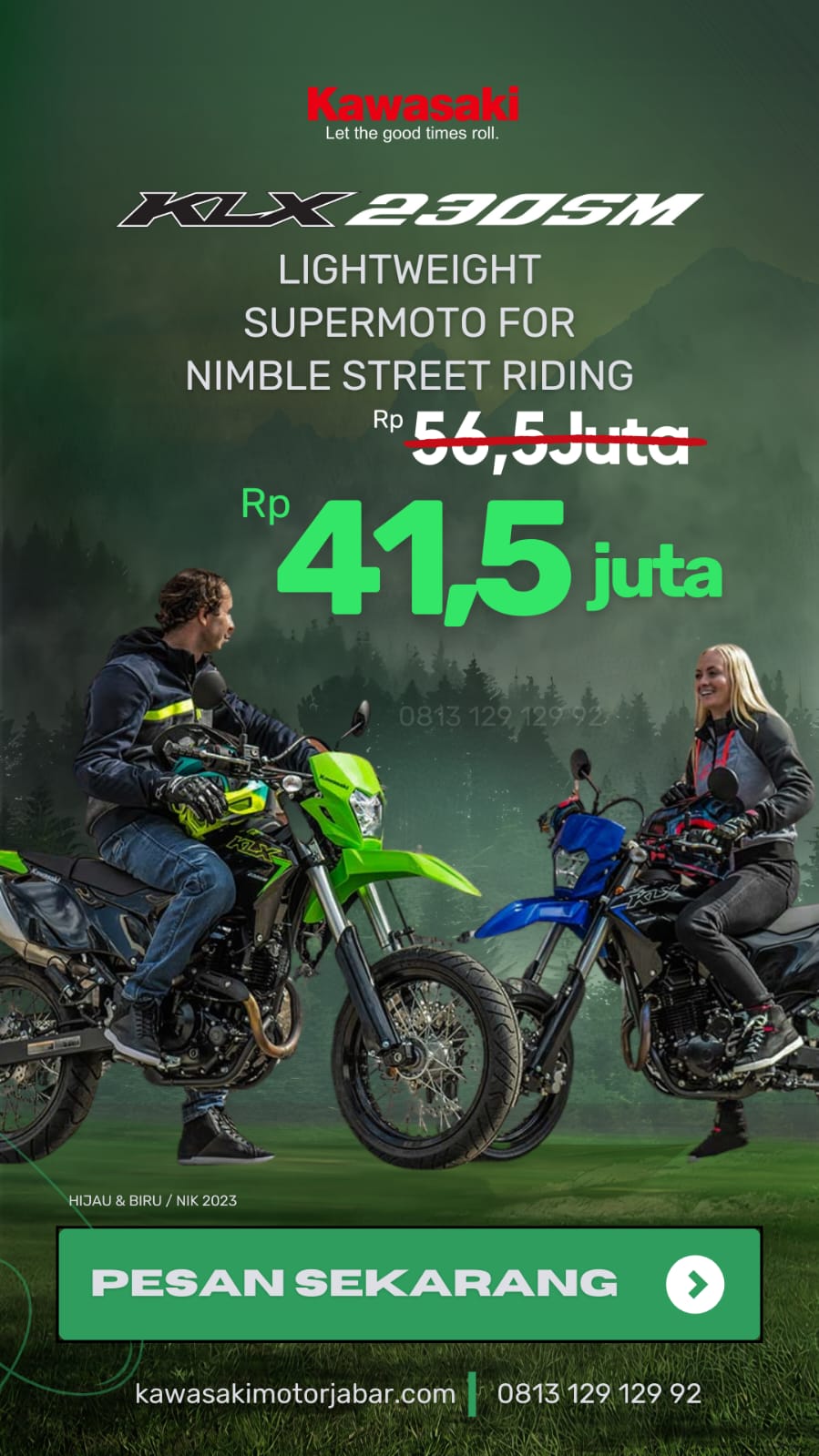 promo klx 230
